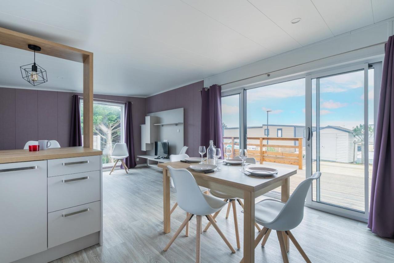Beau Chalet Pour 4 Pers - Acces Piscine Chauffee Brétignolles-sur-Mer Zewnętrze zdjęcie