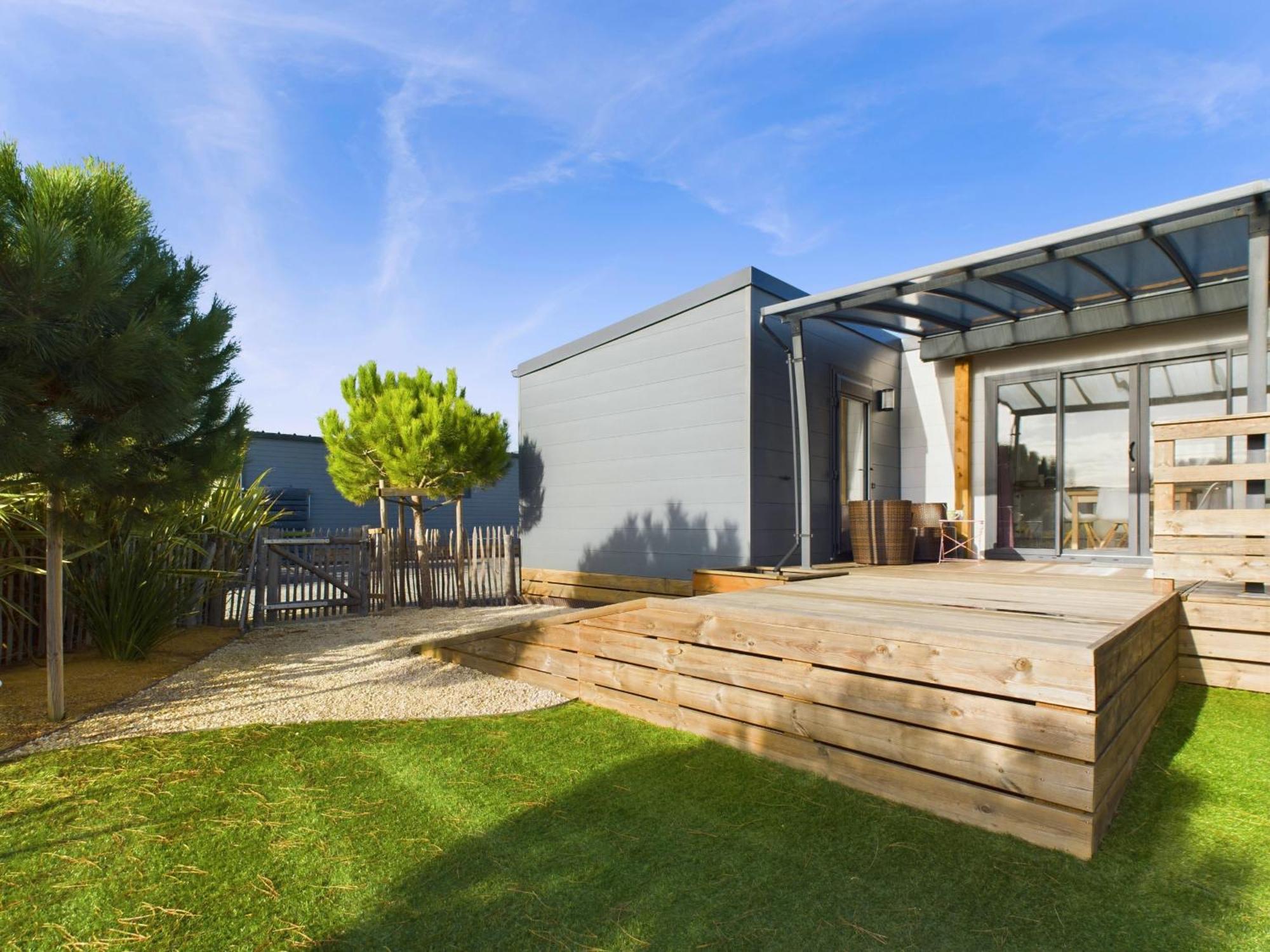 Beau Chalet Pour 4 Pers - Acces Piscine Chauffee Brétignolles-sur-Mer Zewnętrze zdjęcie