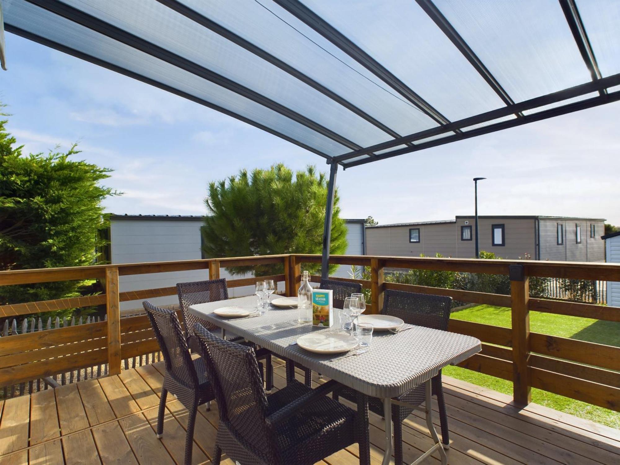 Beau Chalet Pour 4 Pers - Acces Piscine Chauffee Brétignolles-sur-Mer Zewnętrze zdjęcie